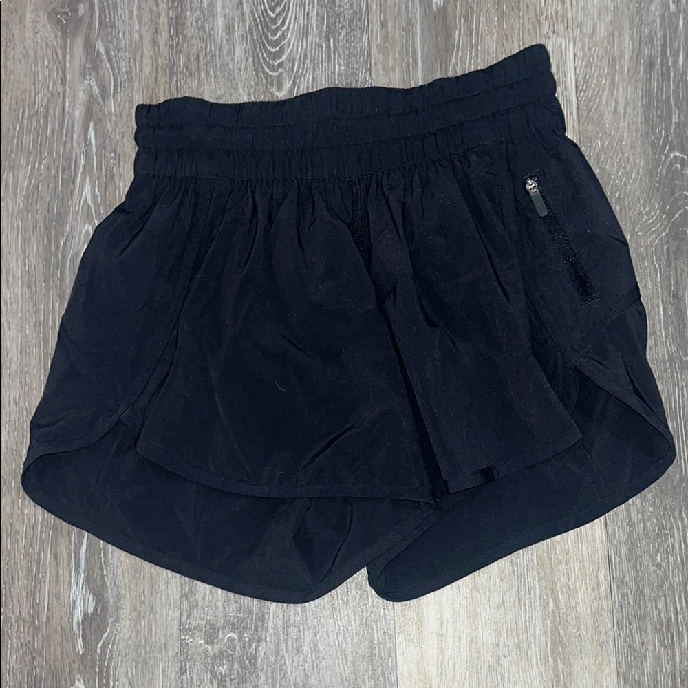 Women's Black Athletic Shorts